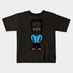 The Wolfman Tooniefied Kids T-Shirt